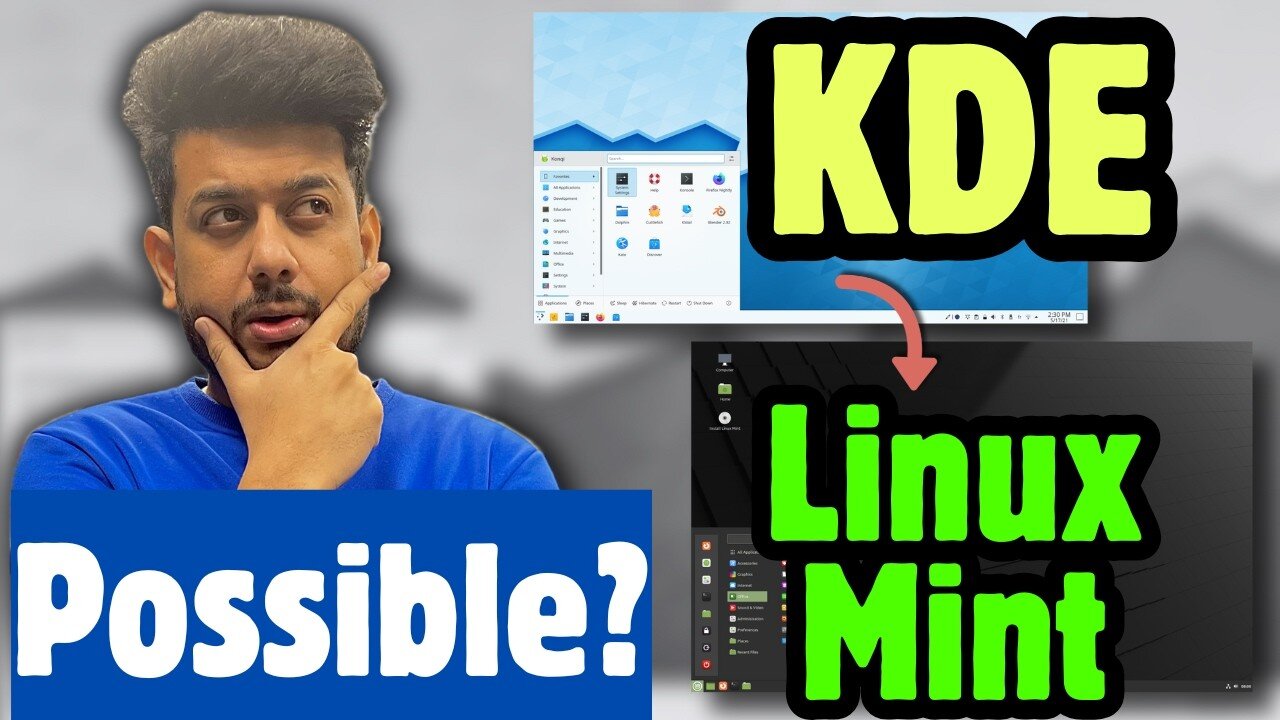 KDE Plasma on Linux Mint Installation Guide