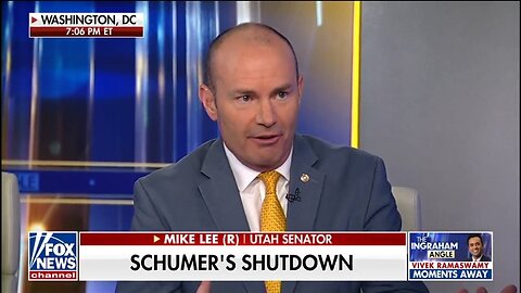 Sen Mike Lee: Democrat Party Are Arsonists