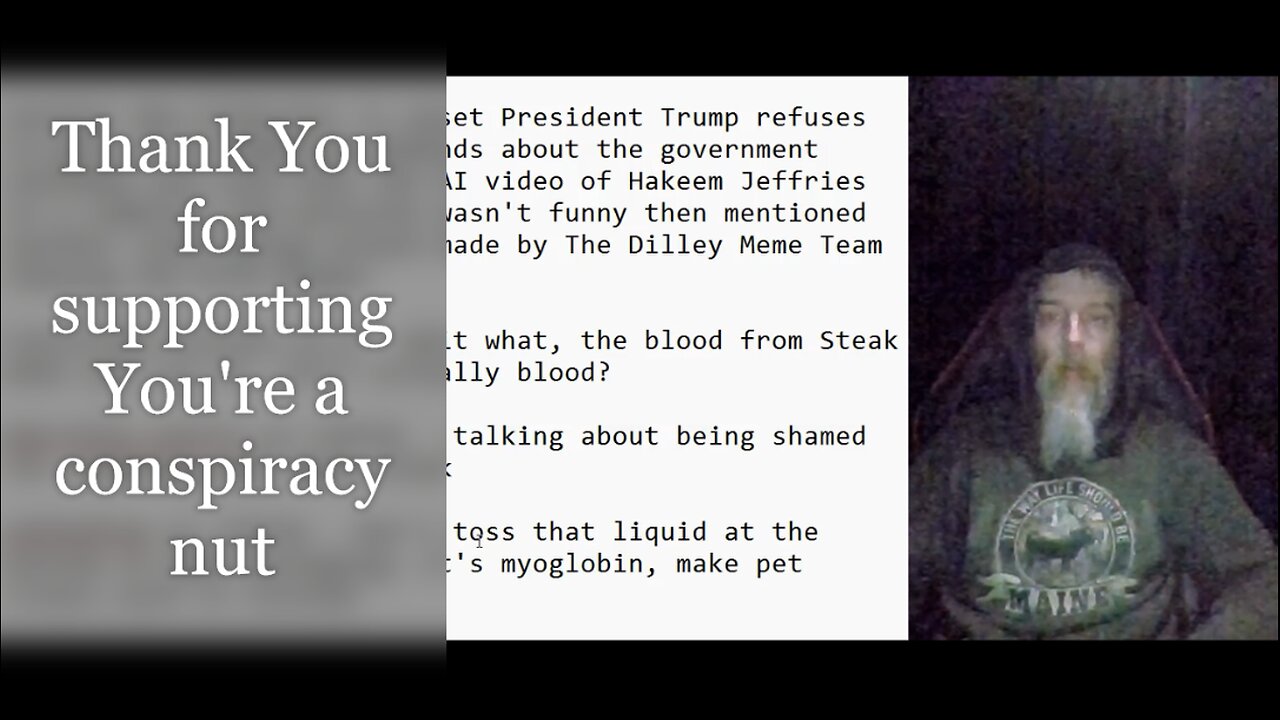 Senator Amy Klobuchar is upset from satire videos about democrats, That's not blood in the meat