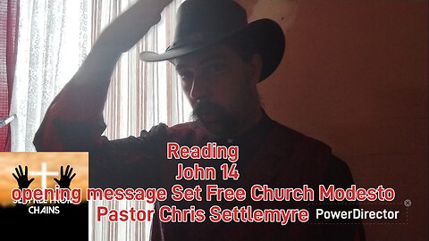 John 14 opening message Set Free Church Modesto Pastor Chris Settlemyre #theoutlawpreacher