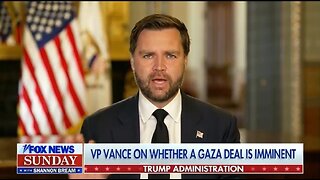 JD Vance: I'm Optimistic Of A Gaza Deal