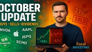 My Dividend Income Keeps Growing! October Portfolio Update