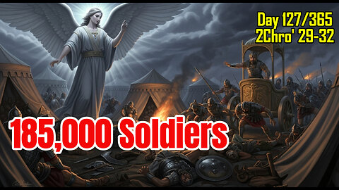 Day 127/365 - King Hezekiah's Leadership | Angel strikes down Assyrian Soldiers #2chronicles #bible