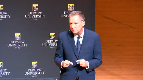 January 31, 2019 - John Kasich at DePauw University (Montage)