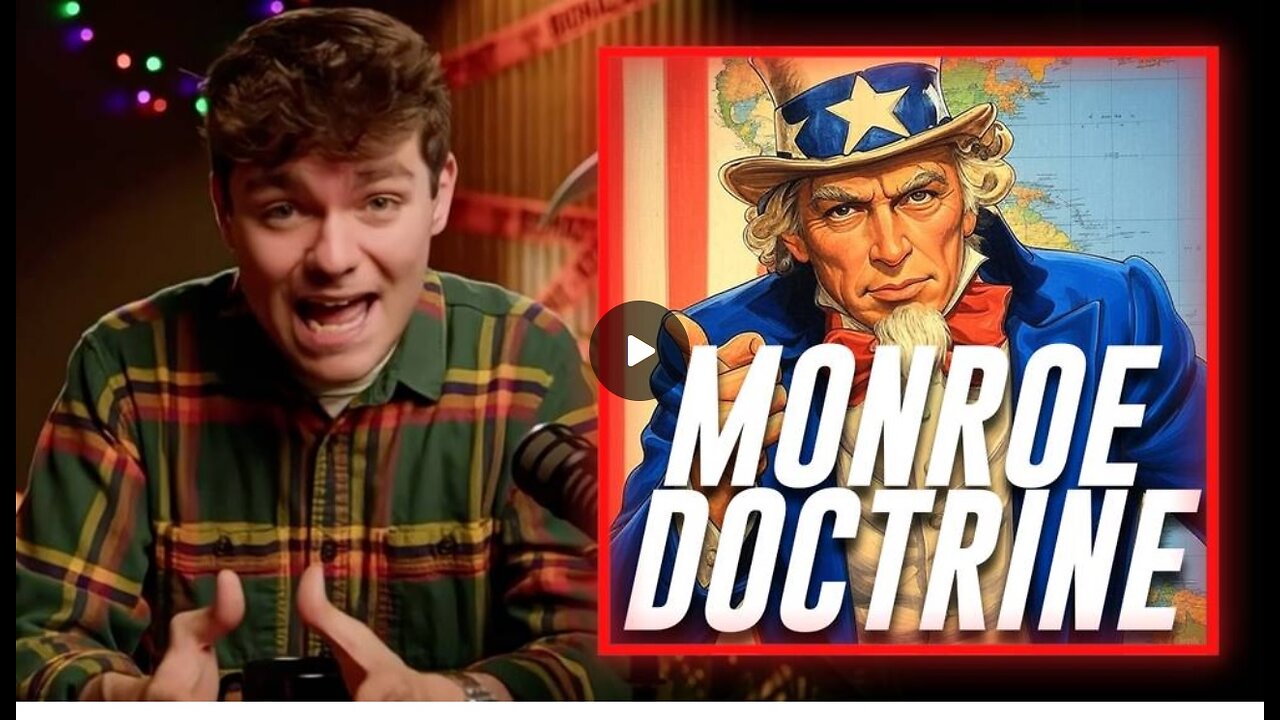BREAKING EXCLUSIVE: Nick Fuentes Endorses The Monroe Doctrine & Supports Regime Change