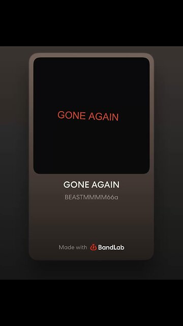 Gone Again! [SONG PREVIEW]