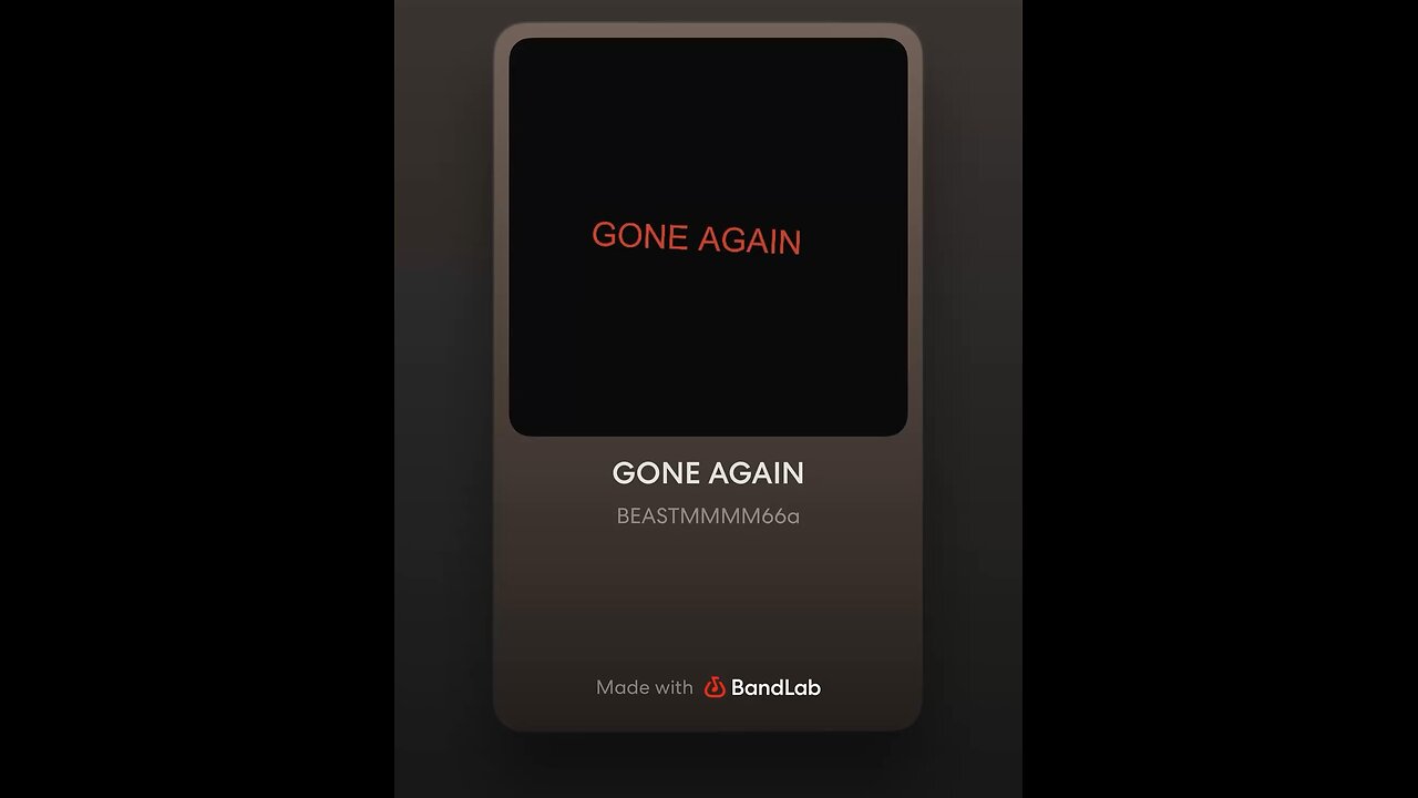 Gone Again! [SONG PREVIEW]