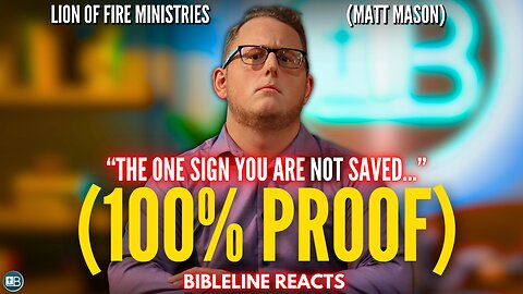 The ONE sign you are NOT saved is..... | BibleLine Reacts
