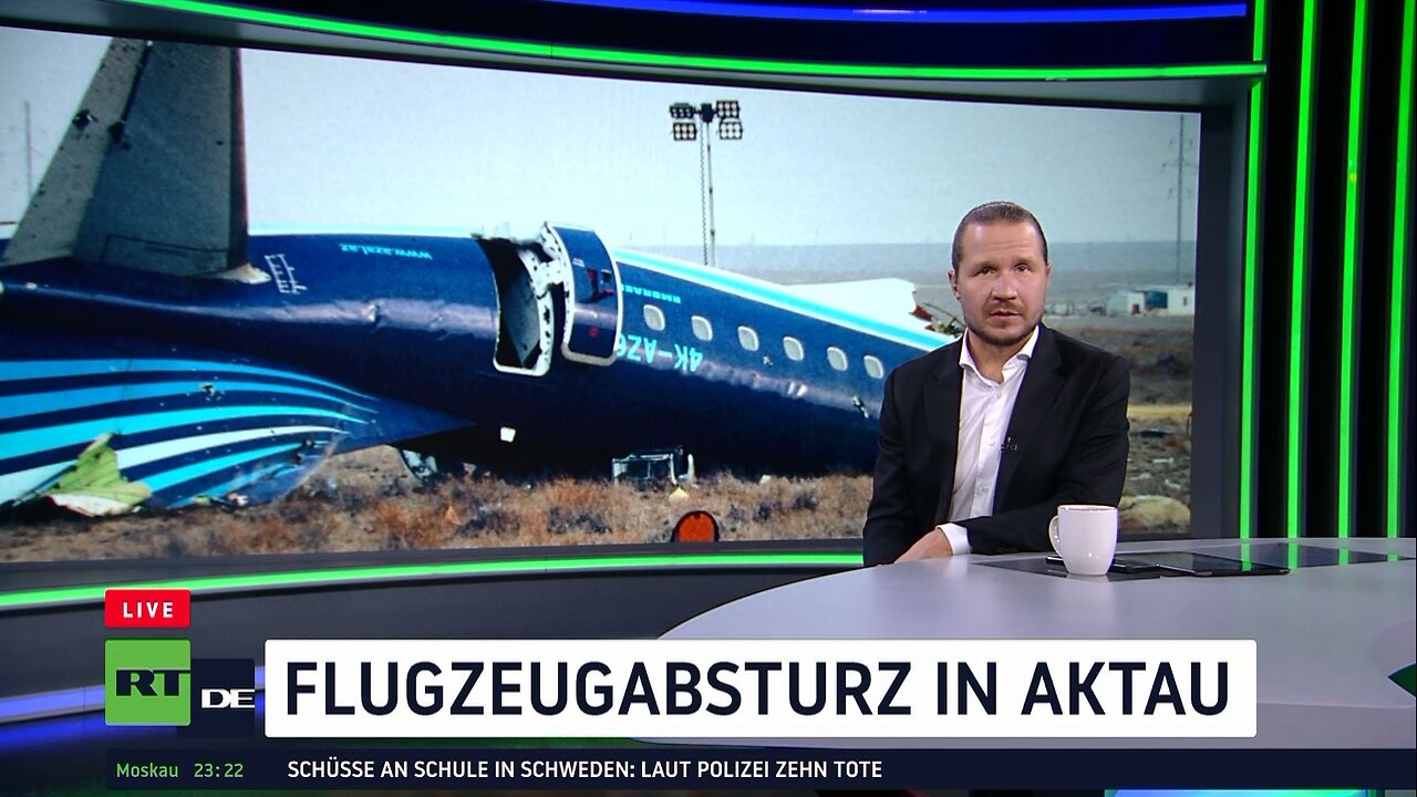 Zwischenbericht zum Flugzeugabsturz in Aktau – Externe Gegenstände im Wrack geborgen