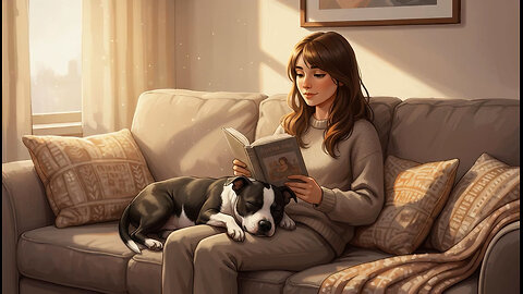 cosy lofi beats to read to on a sunny afternoon