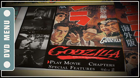 Godzilla: King of the Monsters! - DVD Menu