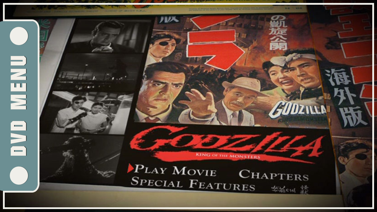 Godzilla: King of the Monsters! - DVD Menu