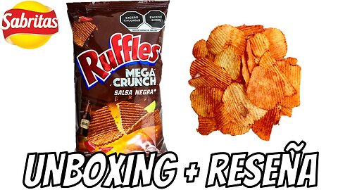 RUFFLES MEGA CRUNCH SALSA NEGRA - SABRITAS