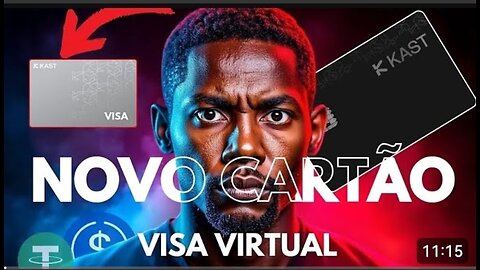 Como Criar Conta na KAST FINANCE e Emitir um Cartão VISA Virtual em Minutos - 2025