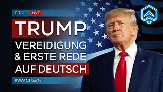 🟥 TRUMP: Amtseinführung in Washington - AUF DEUTSCH | #SONDERsendung