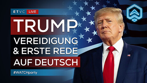 🟥 TRUMP: Amtseinführung in Washington - AUF DEUTSCH | #SONDERsendung