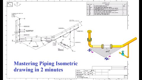 Master Piping Isometric Drawings – A Simple Guide for Fabricators & Fitters