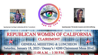 Eye of the STORM LIVE-> Republican Women of California Clairemont