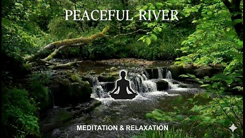 🔴 DON'T WATCH THIS! (Unless You Want Instant Sleep & Zero Stress) | River Meditation Magic