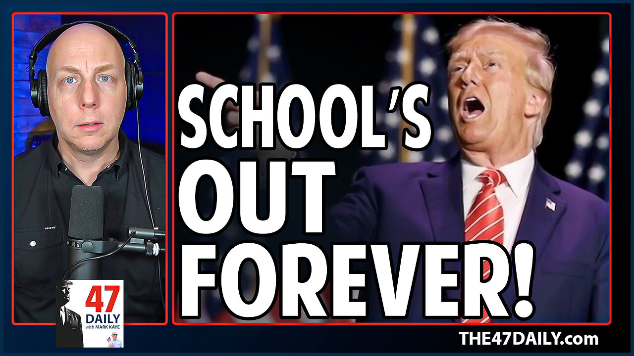 TRUMP Shuts Down Department of Education!