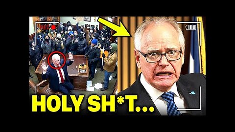 Leftist Mob INVADES Tim Walz's Office After they Realize they were TRICKED…