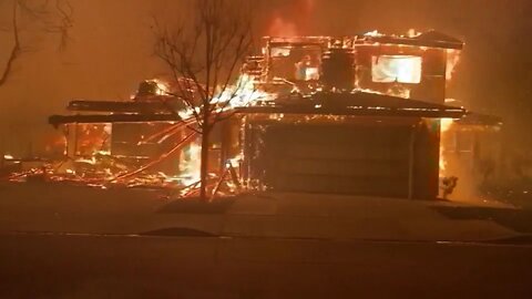 Firefighters Running Out Of Water As Fires Tear Through Los Angeles