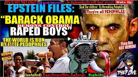 FBI Insider Leaks Epstein File: Obama Raped Underage Boys At White House ‘Hot Dog’ Party