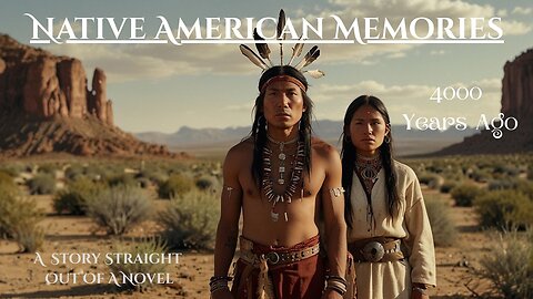 Native American - A Past Lifetime Memory, Straight Out Of A Novel.