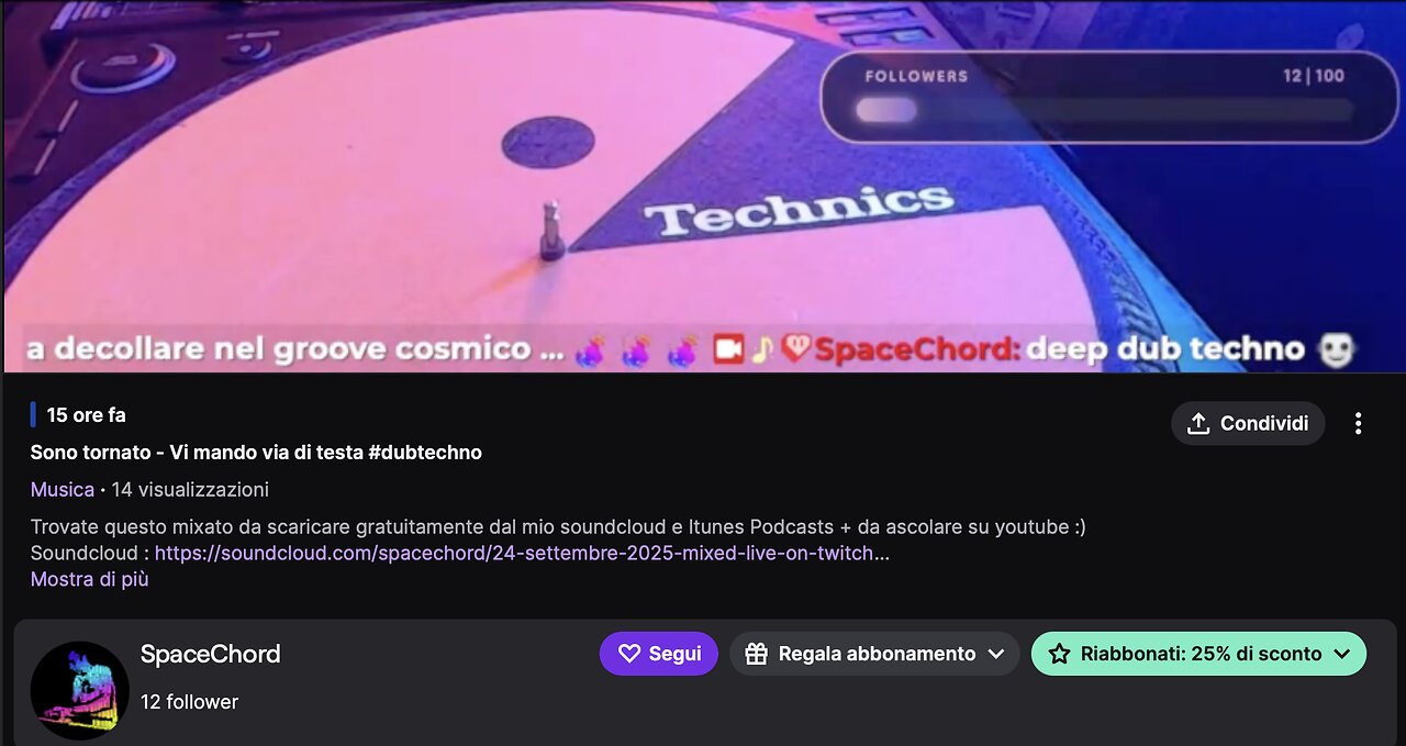 SPACECHORD - 24 SEPTEMBRE 2025