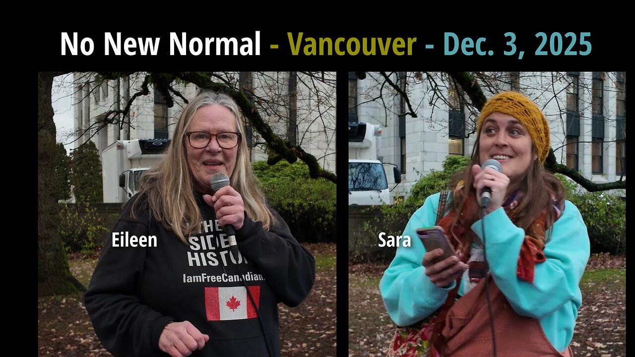 No New Normal - Vancouver - Dec. 3, 2025