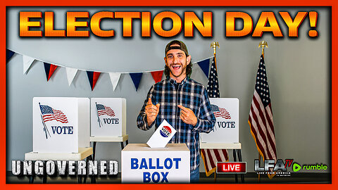 ELECTION DAY IN AMERICA! | UNGOVERNED 11.4.25 10AM