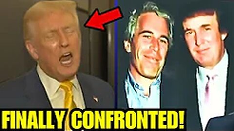 Trump ERUPTS When CONFRONTED Over Epstein BOMBSHELL