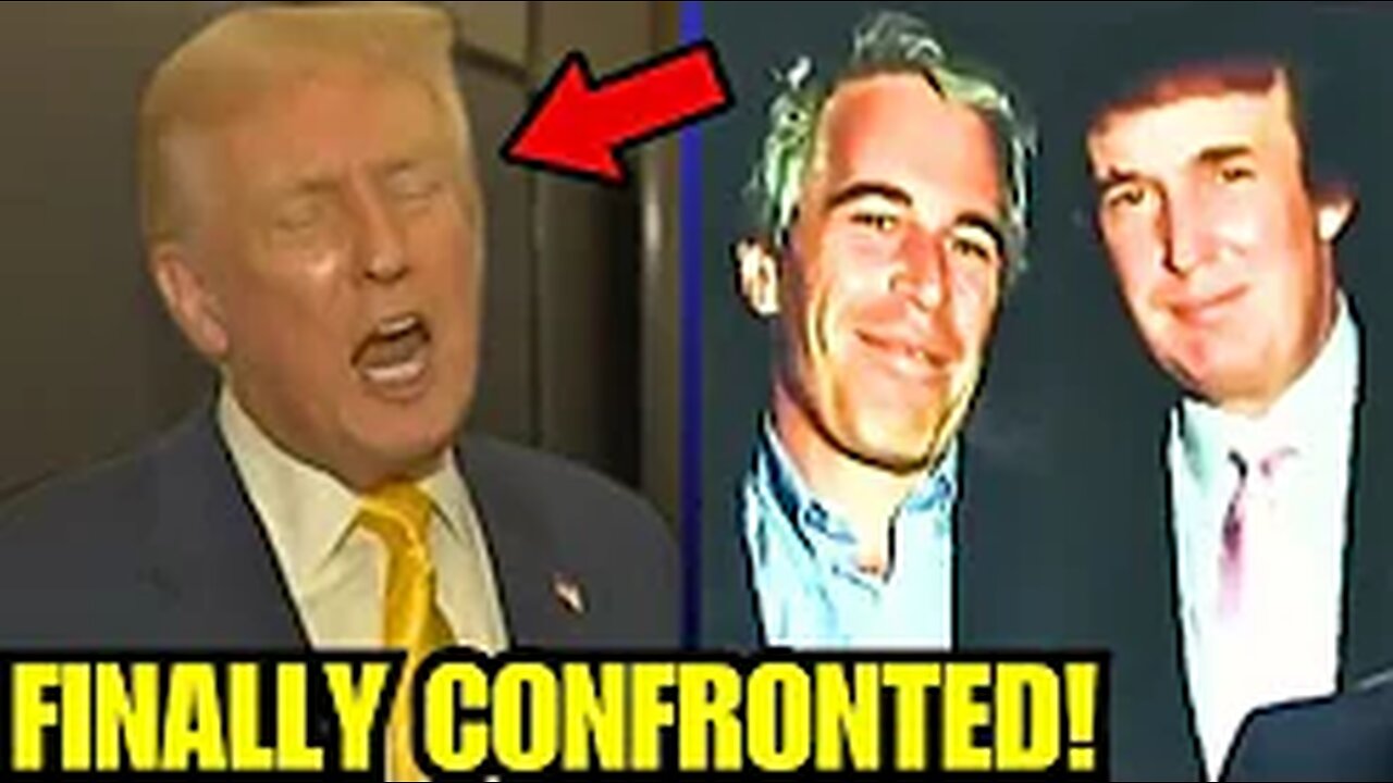 Trump ERUPTS When CONFRONTED Over Epstein BOMBSHELL