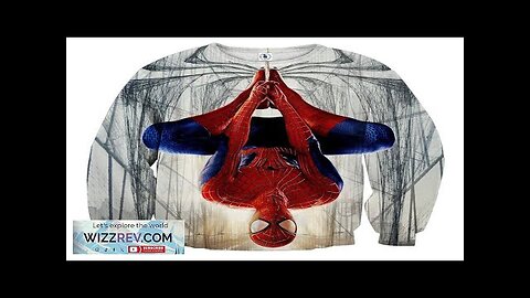 Spider-Man Rotate Mode Design Full Print Sweatshirt Review