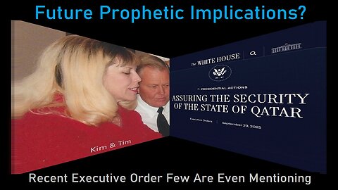 Could President Trump's Recent Executive Order Have Future Prophetic Significance?