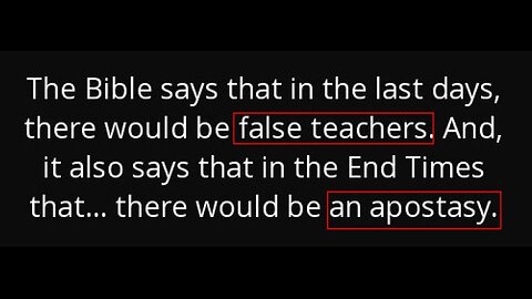 Can you be an “apostate” and still go to heaven?!