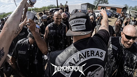 I Attended A MASSIVE Motorcycle Club Party With Hundreds Of Riders (Calaveras MC) 👀