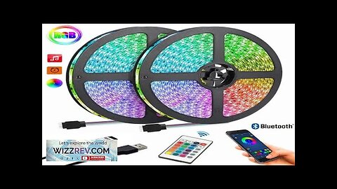 3M/9.84Ft USB 5V Led Lights APP and 24Keys Remote Control RGB Flexible Review