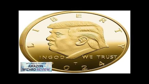 President Donald Trump Coin Collectible Trump 2024 Coin 45th Presidential Gold Challenge Review