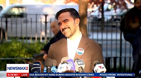 MAMDANI: 'WE ARE ON THE BRINK OF MAKING HISTORY IN OUR CITY' - ZIONIST MORON ✡️