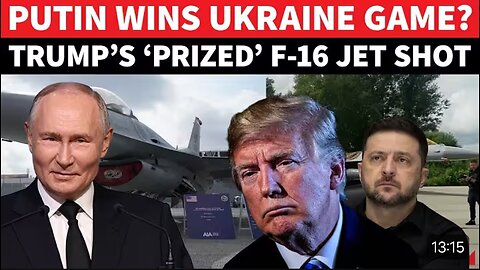 Russia-US Tanker Tensions Explode: Putin's Men BURN Trump's F-16 Jet In Ukraine With S-300 Missile