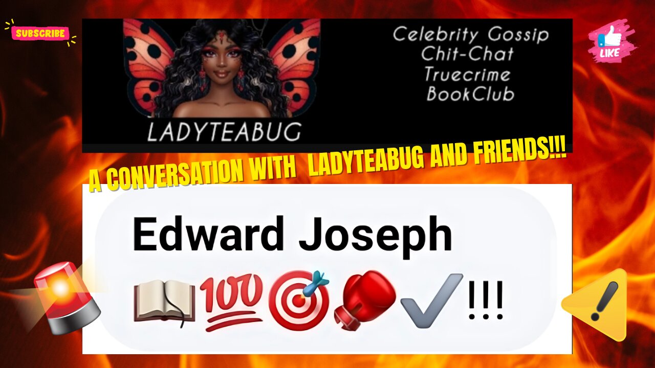 A conversation with LadyTeaBug and friends!!!