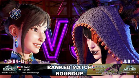 Kuya Kalbo SF6 Ranked Roundup. Chun Li Master Rank [Hori Fight Stick]