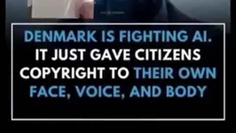 Denmark is fighting AI. It just gave citizens copyright to their own face voice and body