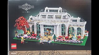 Unboxing & Building Lego 21353 The Botanical Garden-Part 4