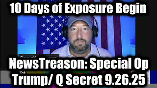 Military Op 9.26.25: Trump Drops Bombshell, Military Making Mass Arrests