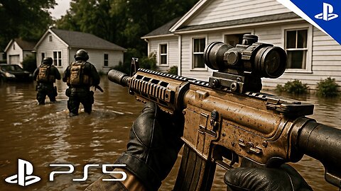 CIDADE SUBMERSA EM SEGUNDOS – A FÚRIA DA ÁGUA! | Call of Duty Ghosts - Gameplay [4K60 HDR]
