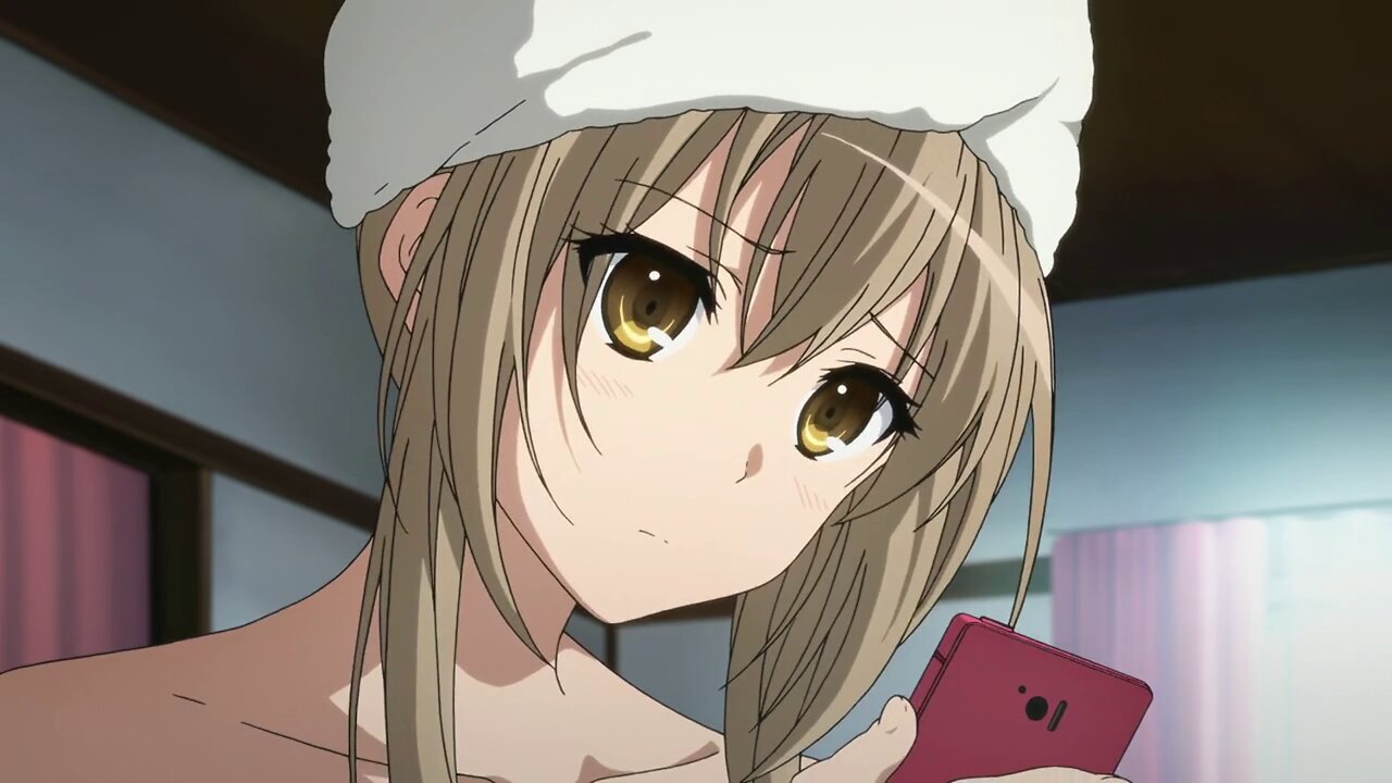 Amagi Brilliant Park - Isuzu's present for Seiya