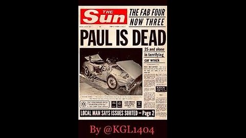 Paul is dead (original (1969) radio station talk & more)