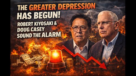 THE GREATER DEPRESSION HAS BEGUN! ROBERT KIYOSAKI & DOUG CASEY SOUND THE ALARM